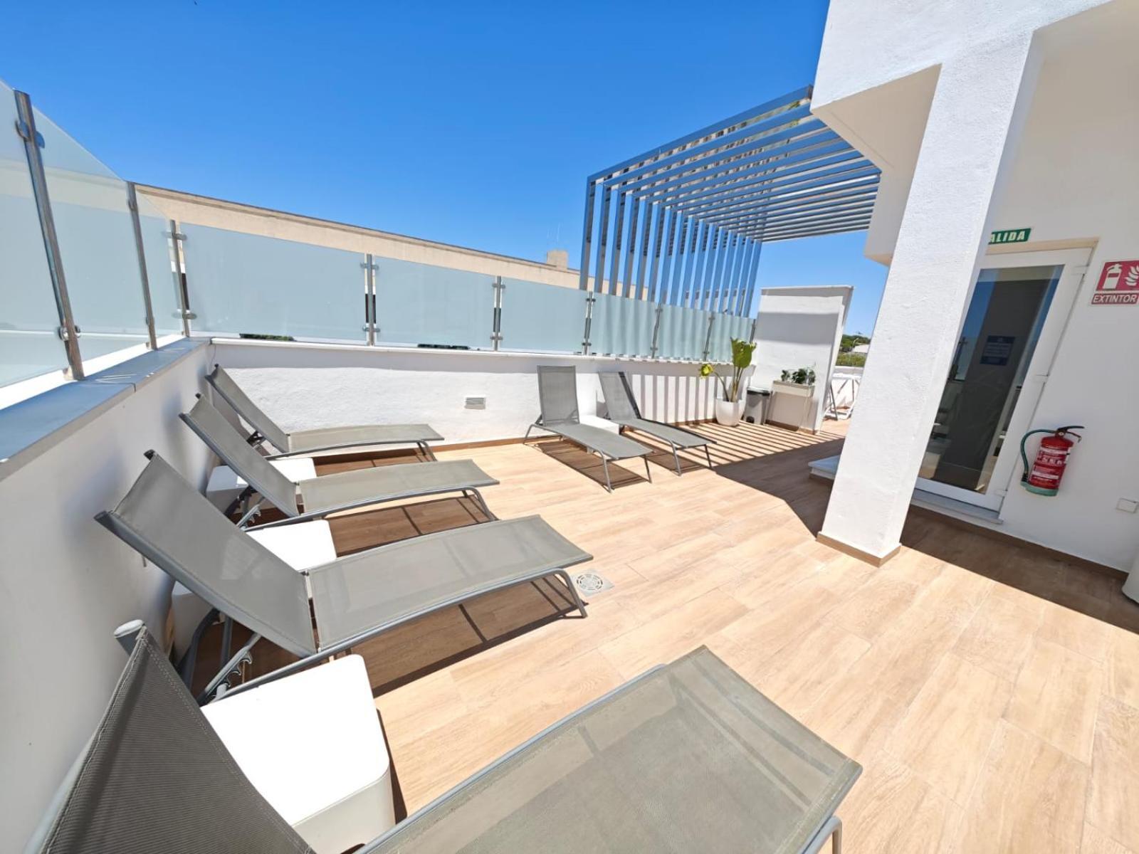 Apartamento Nuevo En Planta Baja A Con Piscina Y Solarium Barbate Luaran gambar